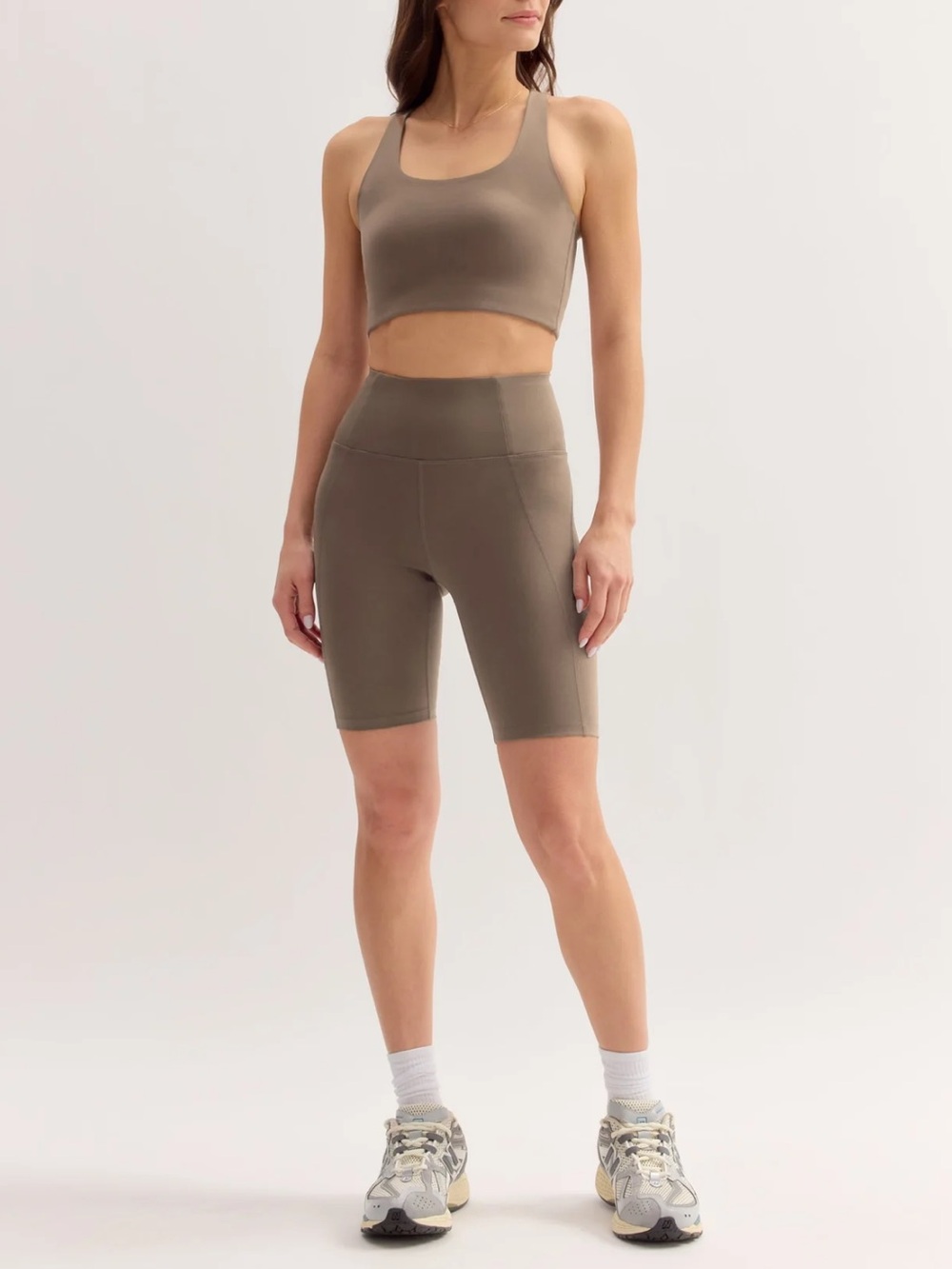 girlfriend collective Cafe High-Rise Bike Shorts
